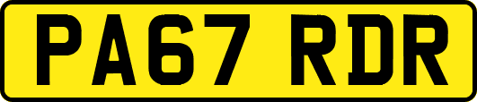 PA67RDR