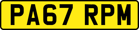 PA67RPM