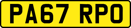 PA67RPO
