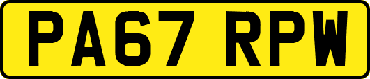 PA67RPW