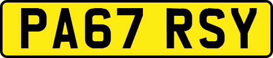 PA67RSY