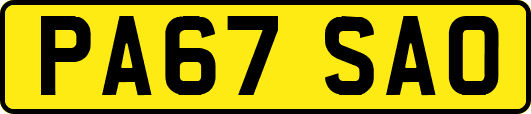 PA67SAO