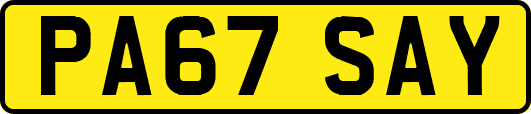 PA67SAY