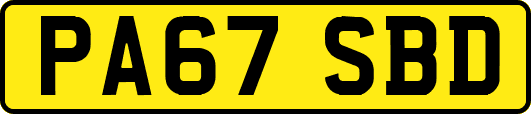 PA67SBD