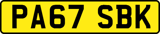 PA67SBK