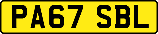 PA67SBL