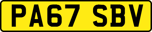 PA67SBV