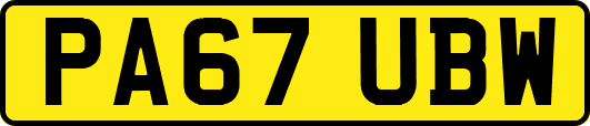 PA67UBW