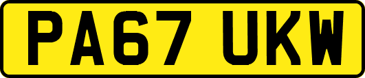 PA67UKW