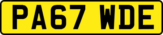 PA67WDE