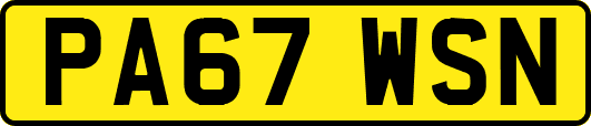 PA67WSN
