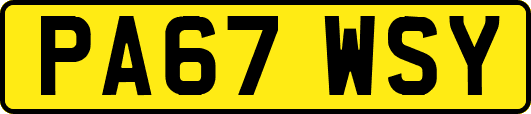 PA67WSY