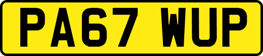 PA67WUP
