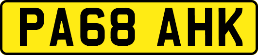 PA68AHK