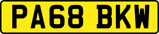PA68BKW