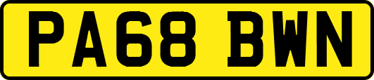 PA68BWN