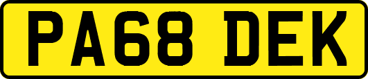 PA68DEK