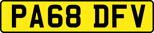 PA68DFV