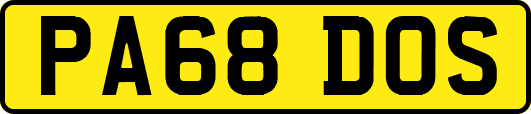 PA68DOS
