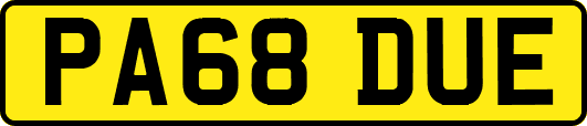 PA68DUE