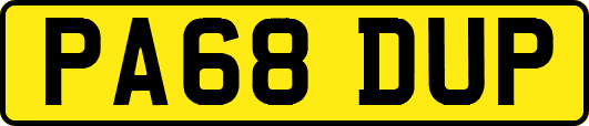 PA68DUP