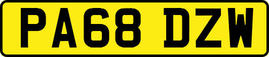 PA68DZW