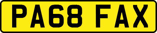 PA68FAX