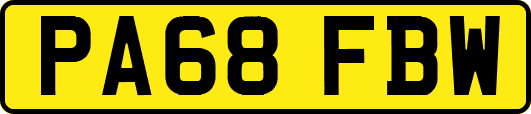 PA68FBW