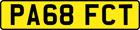 PA68FCT