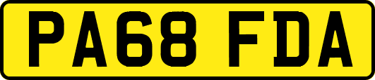 PA68FDA