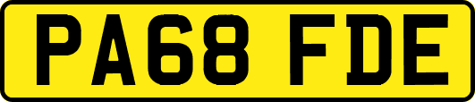 PA68FDE
