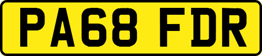 PA68FDR