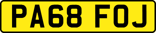 PA68FOJ