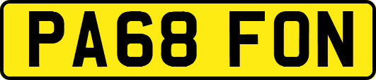 PA68FON
