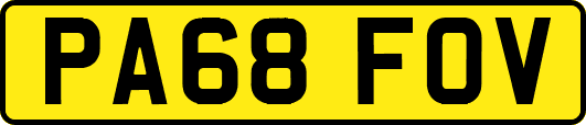 PA68FOV