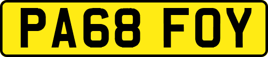PA68FOY