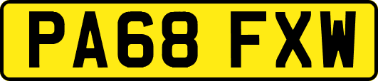 PA68FXW