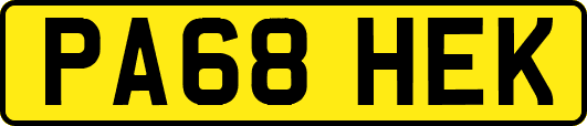 PA68HEK