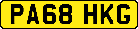 PA68HKG