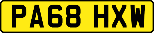 PA68HXW