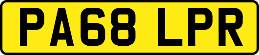 PA68LPR