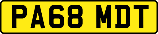 PA68MDT