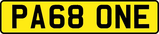PA68ONE