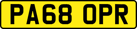PA68OPR