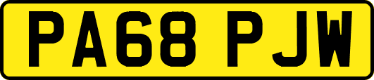 PA68PJW