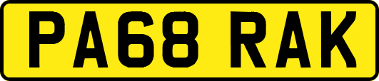PA68RAK