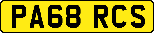 PA68RCS