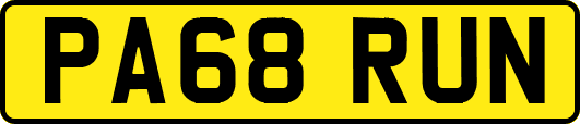 PA68RUN