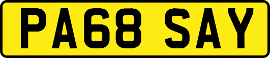 PA68SAY