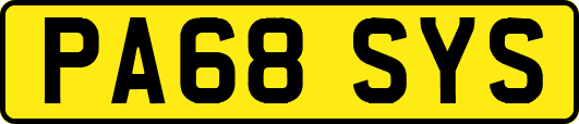 PA68SYS